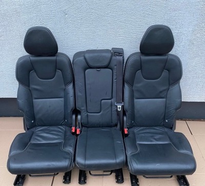 Volvo xc90 ii 2014-2019 сидіння заднє сидіння задня ii ряд шкіра фото №1