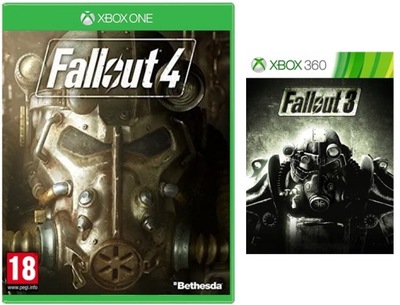 FALLOUT 4 + FALLOUT 3 Xbox One / Series X PŁYTA