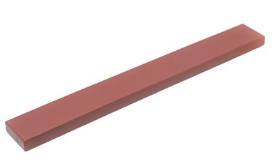 LEGO PŁYTKA PŁASKA 1x8 CIEMNY CZERWONY 4162 - 5 szt