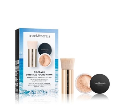 BAREMINERALS DISCOVER ORIGINAL FOUNDATION ZESTAW