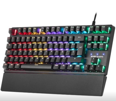Mars Gaming Mechaniczna klawiatura gamingowa podświetlana RGB