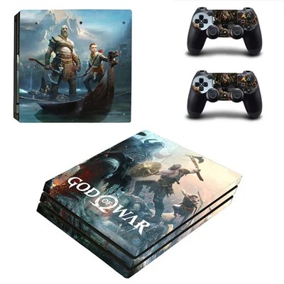 God of War PS4 Pro Naklejka na skórkę do Sony PS4