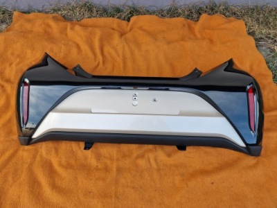 Toyota aygo x бампер задняя идеальное состояние 22-25r new цвет 209 середина 4u9 cross фото №1