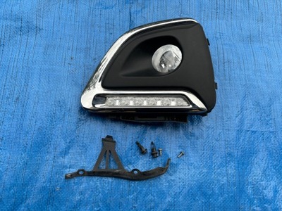 Peugeot 108 led противотуманная фара хром решётка левая бампера передний фото №1