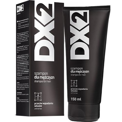 DX2 Szampon w czarna tuba przeciw wypadaniu włosów