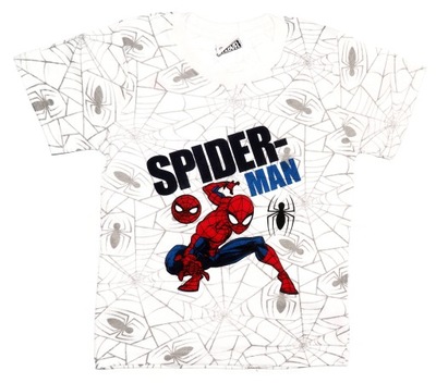 Bluzka SPIDERMAN koszulka 104, T-shirt Spider-man