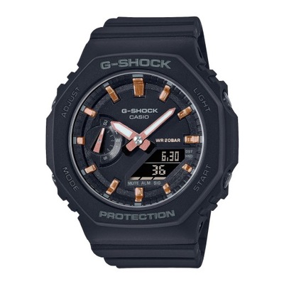 DAMSKI CASIO G-Shock CZARNY GMA-S2100 +GRAWER