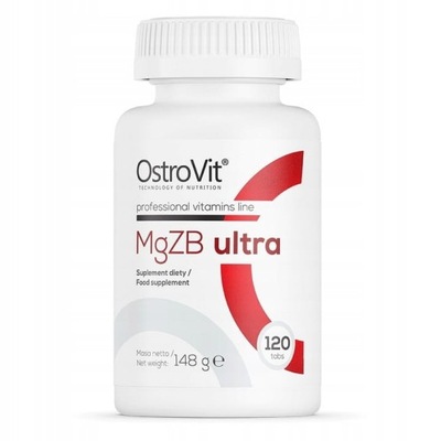 OstroVit MGZB ULTRA 120 tabs ZMA MAGNEZ CYNK B6