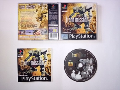 FRONT MISSION 3 STAN BDB PSX PS1