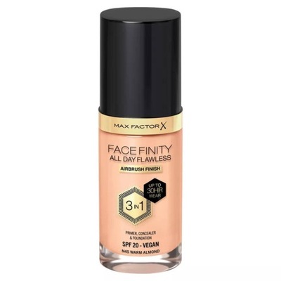 Max Factor PODKŁAD FACEFINITY 3IN1 45 Warm Almond