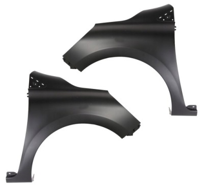 Крылья передние перед renault clio iv 4 12- правый  +левое  комплект фото №1