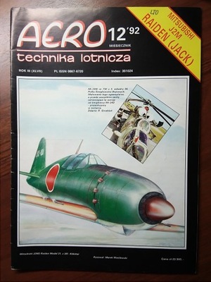 AERO technika lotnicza Nr 12/1992