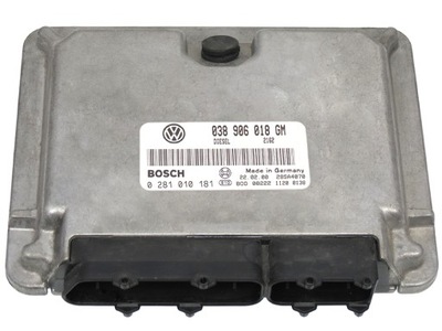 ECU SKODA OCTAVIA 1.9 TDI 038906018GM 0281010181