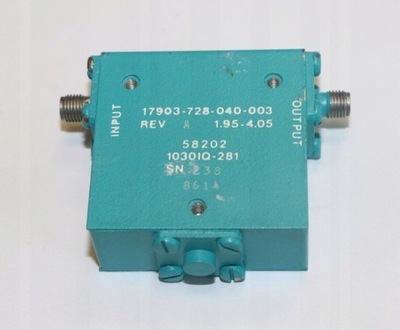 Izolator INNOWAVE 1.95-4.05 GHz