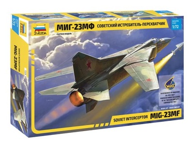 MiG-23MF Soviet Interceptor 1:72 Zvezda 7225