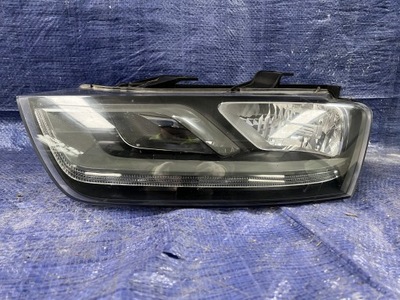 Audi q3 левая лампа передняя обычная фото №1