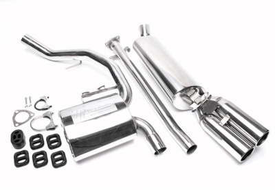 Спортивний вихлоп cat back opel calibra 8v 16v ta фото №1