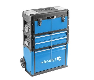 Hogert HT7G080 Wózek narzędziowy szafka 3 segmenty