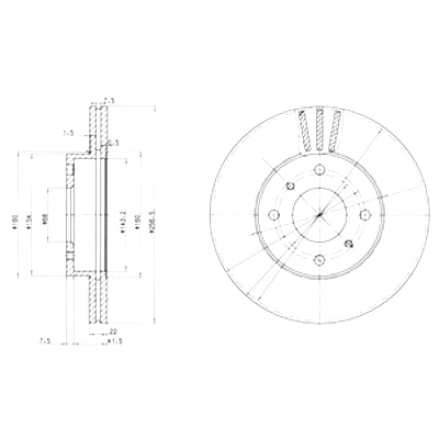 DRIVE+ ДИСКИ ТОРМОЗНЫЕ ТОРМОЗНЫЕ 2 ШТУКИ. ПЕРЕД NISSAN PRIMERA 2 0B 96-02