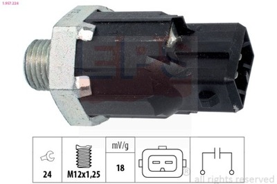 ДАТЧИК ЗГОРАННЯ ДЕТОНАЦІЇ RENAULT CLIO 1,2 96- 1-957-224