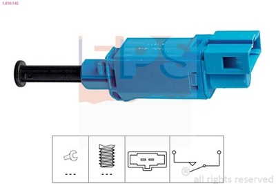 CONMUTADOR DE LUZ LUZ DE FRENADO VW 1-810-142  