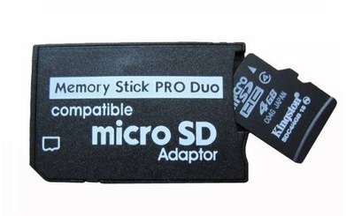Adapter Memory Stick Pro Duo - MicroSD (PSP)