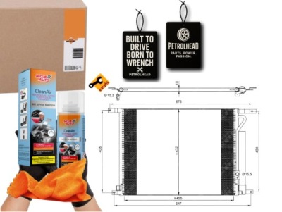 Конденсатор кондиціонера chevrolet aveo 08- nrf #petrolhead pro+ kit9 фото №1