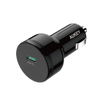 DISPOSITIVO DE CARGA AUKEY 1 PIEZA USB TIPO C NEGRO CC-Y13  