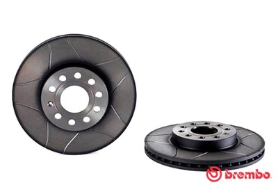 BREMBO ГАЛЬМІВНІ ДИСКИ ГАЛЬМІВНІ 2 ШТУКИ. NACINANE ПЕРЕД AUDI A3 Q2 SEAT ALTEA