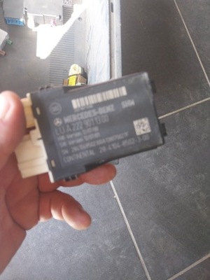 Mercedes w222 модуль сидіння блок керування справний legal фото №1