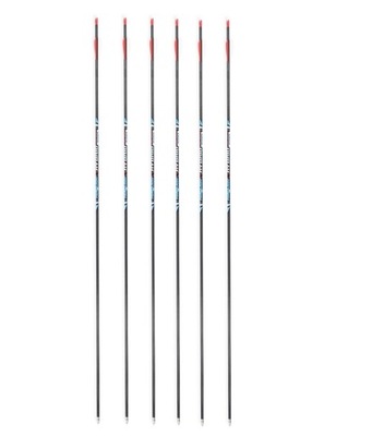 Strzały strzała do łuku karbon spine 800 6 sztuk