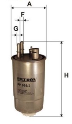 Фильтр топлива ford ka fiat doblo punto florino фото №1