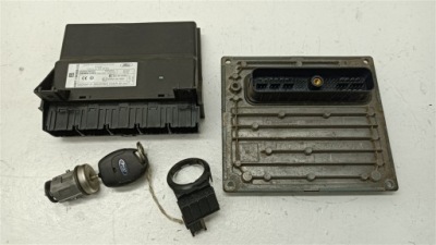 Набор стартовый комплект ключ бортовой компьютер ford fiesta mk25 2002-05 1.25 2cjd фото №1