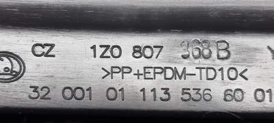 Решётка бампера перед skoda octavia ii 1z0807367b фото №1