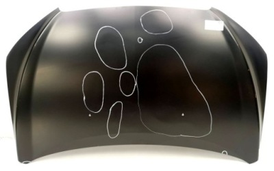 Капот крышка двигателя chevrolet aveo t300 lift 17- фото №1