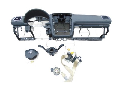 Приборная панель консоль подушки безопасности подушки безопасности vw eos 1q0 фото №1