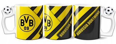 KUBEK Z PIŁKĄ BORUSSIA DORTMUND + NAPIS