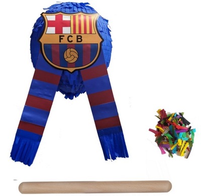 PINIATA piłka football Barca FC Barcelona dodatki
