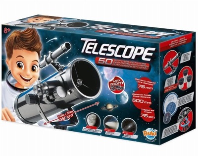 Buki: teleskop zwierciadlany 50 doświadczeń Telesc