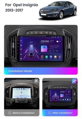 Radio nawigacja Opel Insignia Android polift 2014-