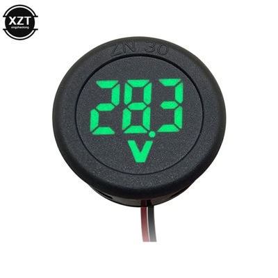 DC5-100V DIGITAL VOLTMETER DIODO LUMINOSO LED DIGITAL DISPLAY CIRCULAR VOLTMETER CA~77477  