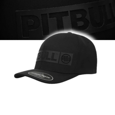 PITBULL WEST COAST CZAPKA SNAPBACK STRETCH HILLTOP CZARNA