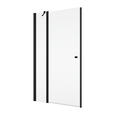 SanSwiss drzwi prysznicowe czarny mat 110x200cm