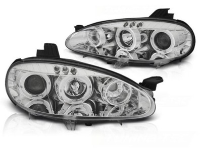 Лампы перед mazda mx5 01-05 angel eyes led кольца фото №1
