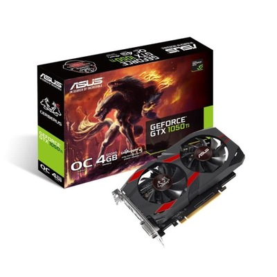 OUTLET Karta graficzna ASUS GeForce GTX 1050 Ti Cerberus OC 4GB GDDR5