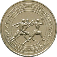 2 zł 2004 - Igrzyska XXVIII Olimpiady - Ateny 2004 Mennicza (UNC)