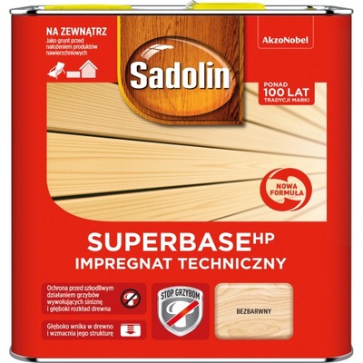 SADOLIN BASE IMPREGNAT TECHNICZNY 2,5L BEZBARWNY