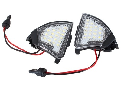 ЛАМПИ СВІТОДІОД  LED ЗЕРКАЛ DO VW GOLF V VI PASSAT B5 B6 фото