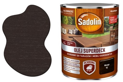 Olej do drewna Sadolin Superdeck wenge 0,75 l