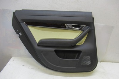 Audi a6 c6 2007 обшивка двері лівий задня фото №1